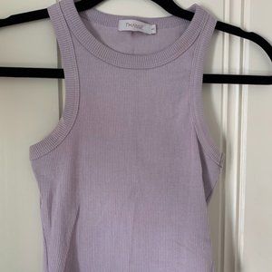 Purple Beginning boutique tank top